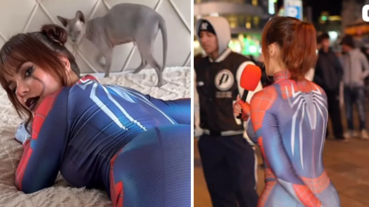Se filtra video Carolina Spiderman: clip viral de Cazadora en Telegram y Twitter