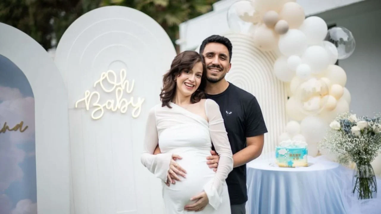 Hija de Germán Ponce presume elegante baby shower en Chile
