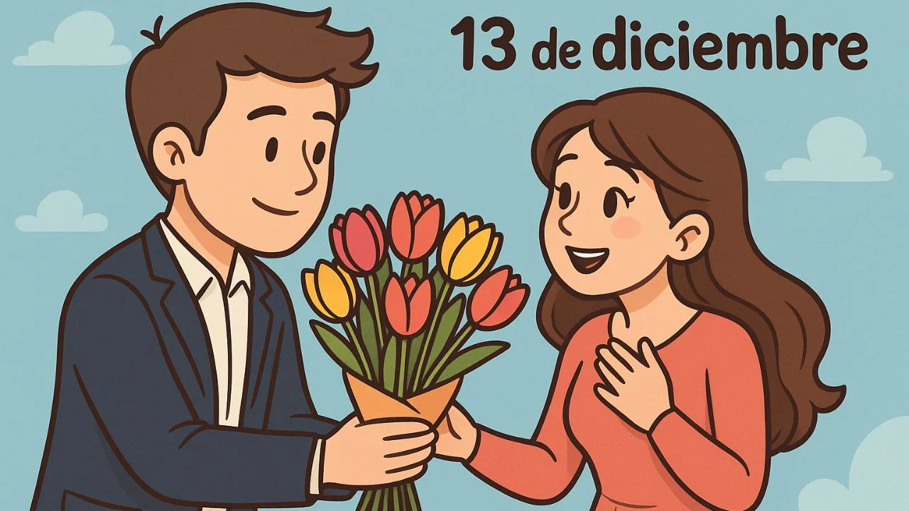 ¿Qué se regala el 13 de diciembre, según TikTok? | ¿Por qué se dan tulipanes?