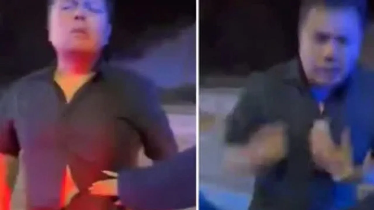 Conductor reprueba alcoholímetro y presume respaldo político para evitar multa