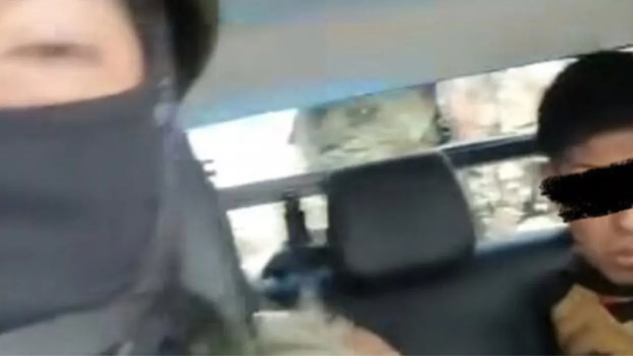 Militar graba a detenido para demostrarle a su esposa que sí trabaja