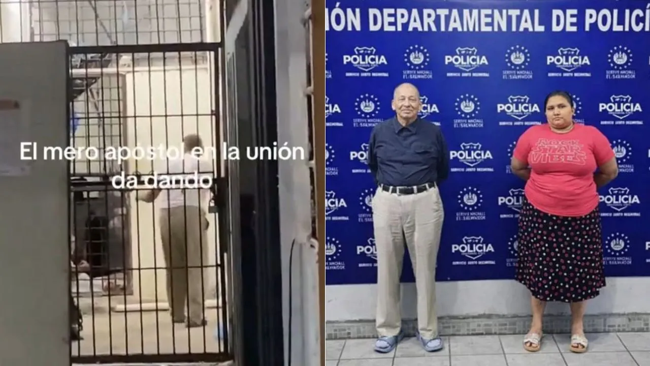 Revelan video del apóstol 'Chago' en celda policial de El Salvador