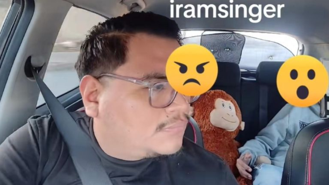 Pareja termina su relación en pleno viaje; chofer se queda con el regalo