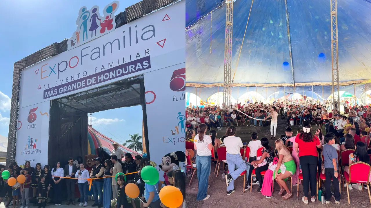 Éxito total de Expofamilia en San Pedro Sula: más de 25 mil personas asistieron