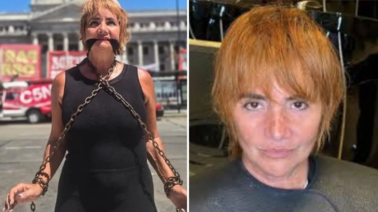 ¿Nancy Pazos qué le pasó? Fotos virales y por qué estaba encadenada