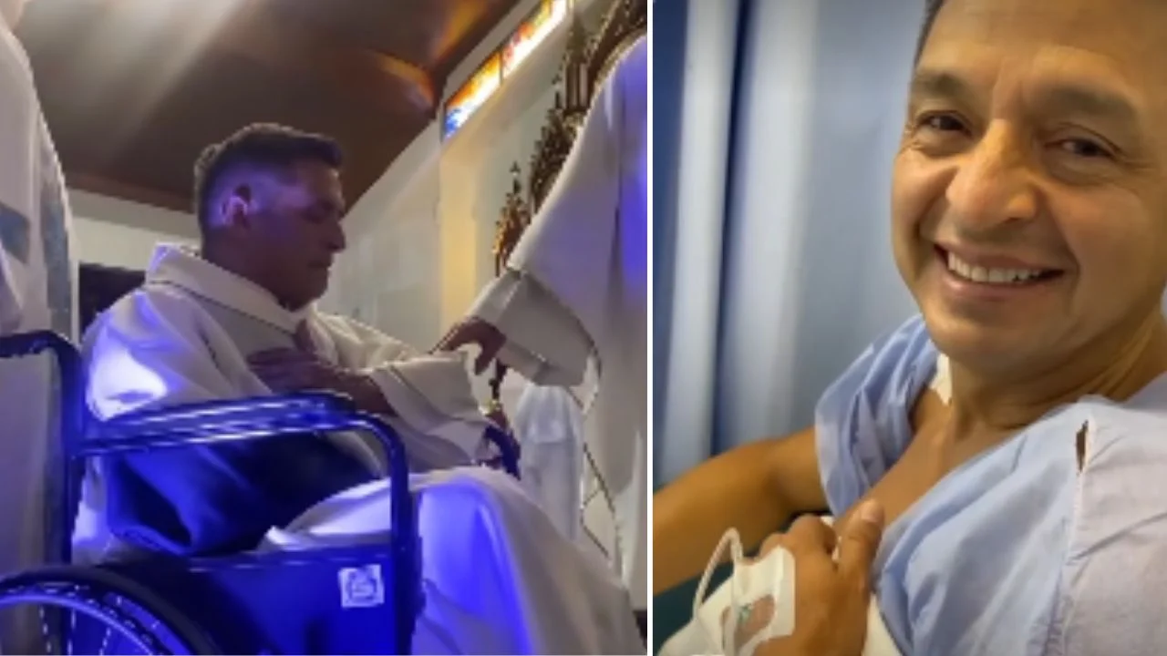 ¿Qué le pasó al padre Chucho? ¿De qué lo operaron? ¿Por qué está en silla de ruedas?
