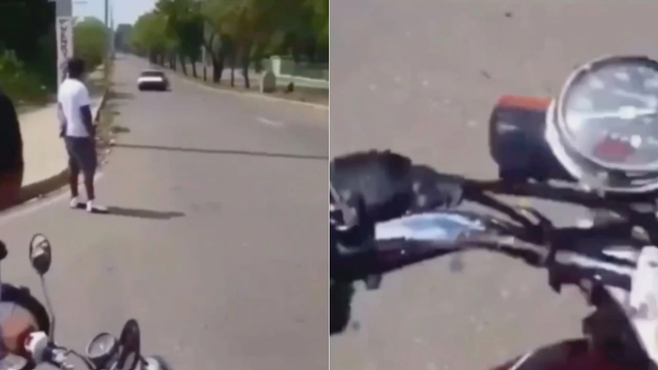 Usa tu casco video moto Forogore: clip completo es viral en Twitter